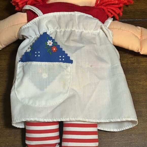Vintage Playskool Raggedy Ann Cloth Doll 1987 - Picture 2 of 4